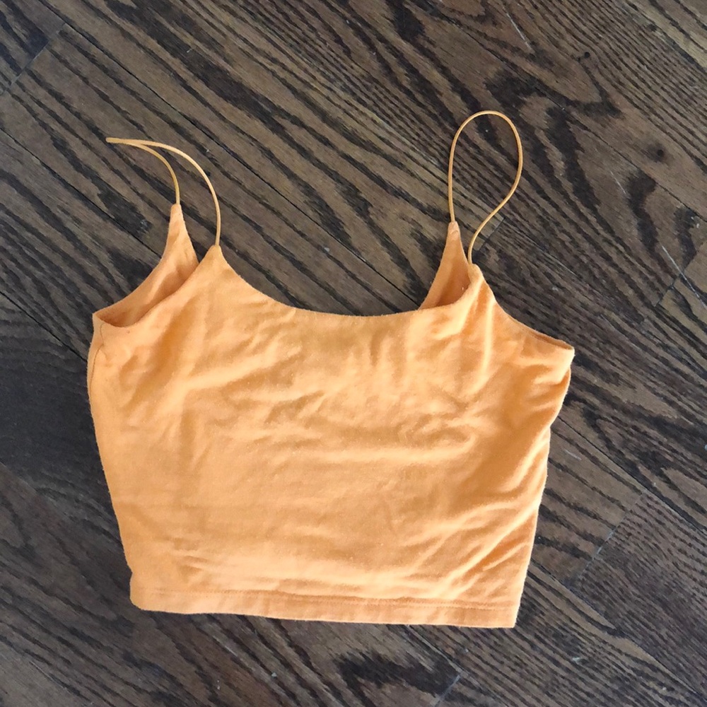 Orange tank top